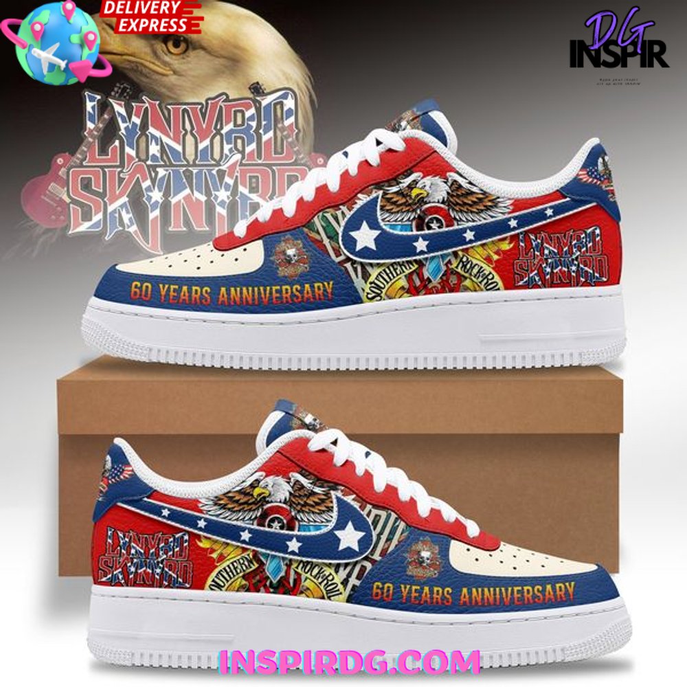 Ideafootwear Lynyrd Skynyrd Air Low-Top Sneakers Shoes For Men And Women 2