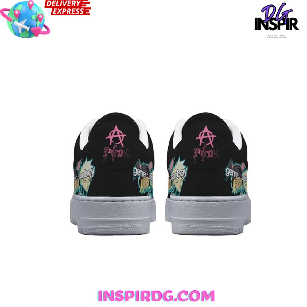 Ideafootwear Machine Gun Kelly Pink Air Low-Top Sneakers Shoes For Men And Women 1