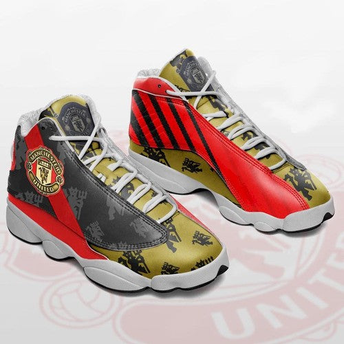 Ideafootwear Manchester United AJ13 Sneakers Shoes For Men And Women 4