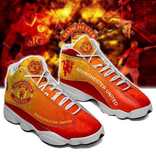 Ideafootwear Manchester United AJ13 Sneakers Shoes For Men And Women 5