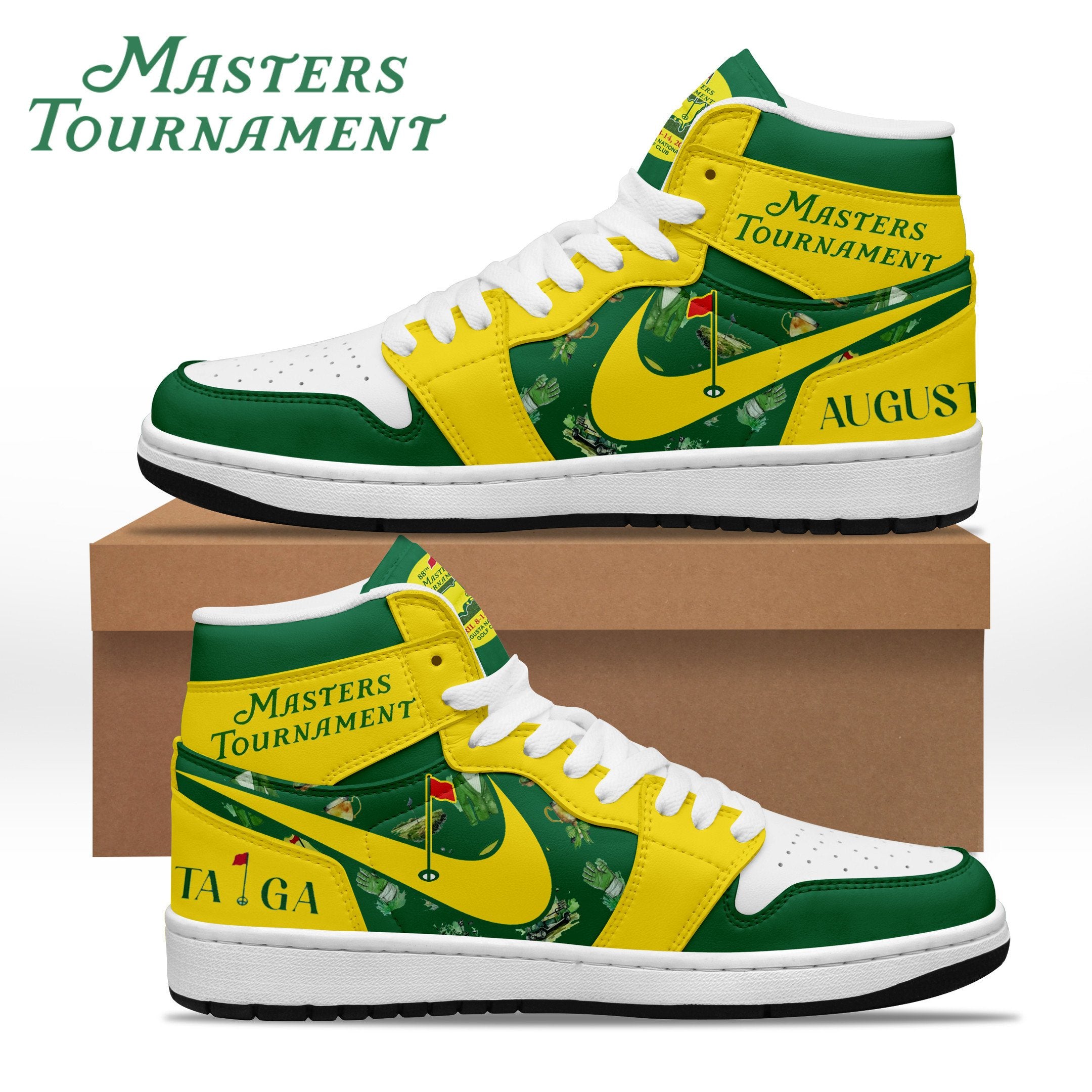 Ideafootwear Masters Tournament AJ1 High Sneakers Shoes For Men And Women 1