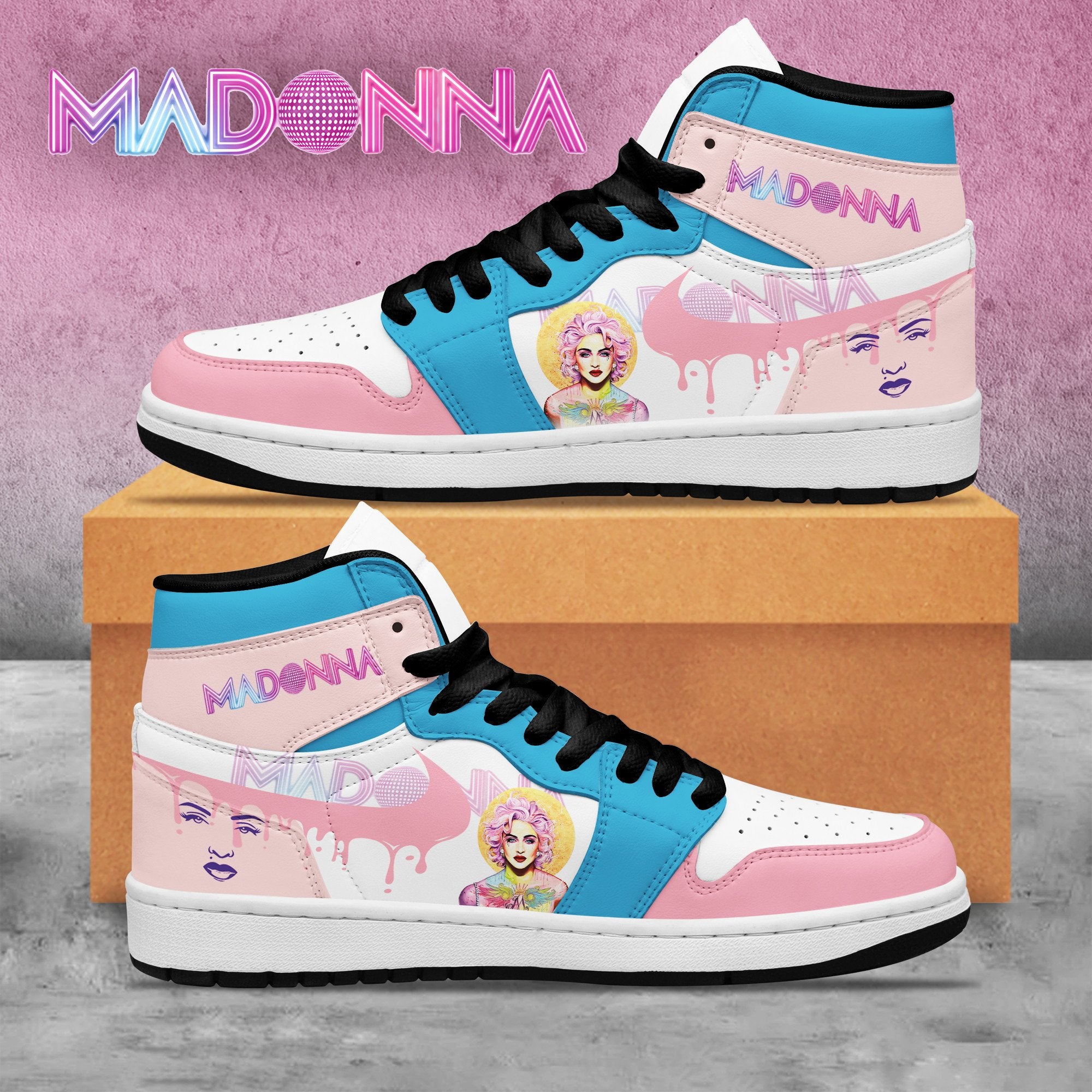 Ideafootwear McDonald AJ1 High Sneakers Shoes For Men And Women 4