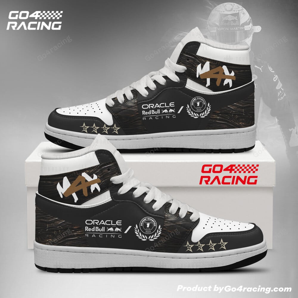 Ideafootwear Mecedes AMG F1 AJ1 High Sneakers Shoes For Men And Women 2