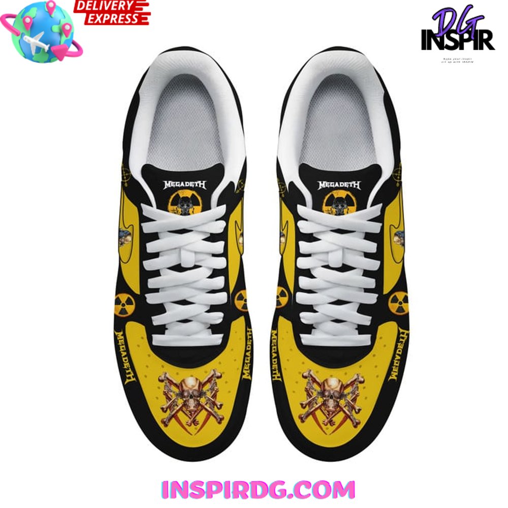 Ideafootwear Megadeth Air Low-Top Sneakers Shoes For Men And Women 4