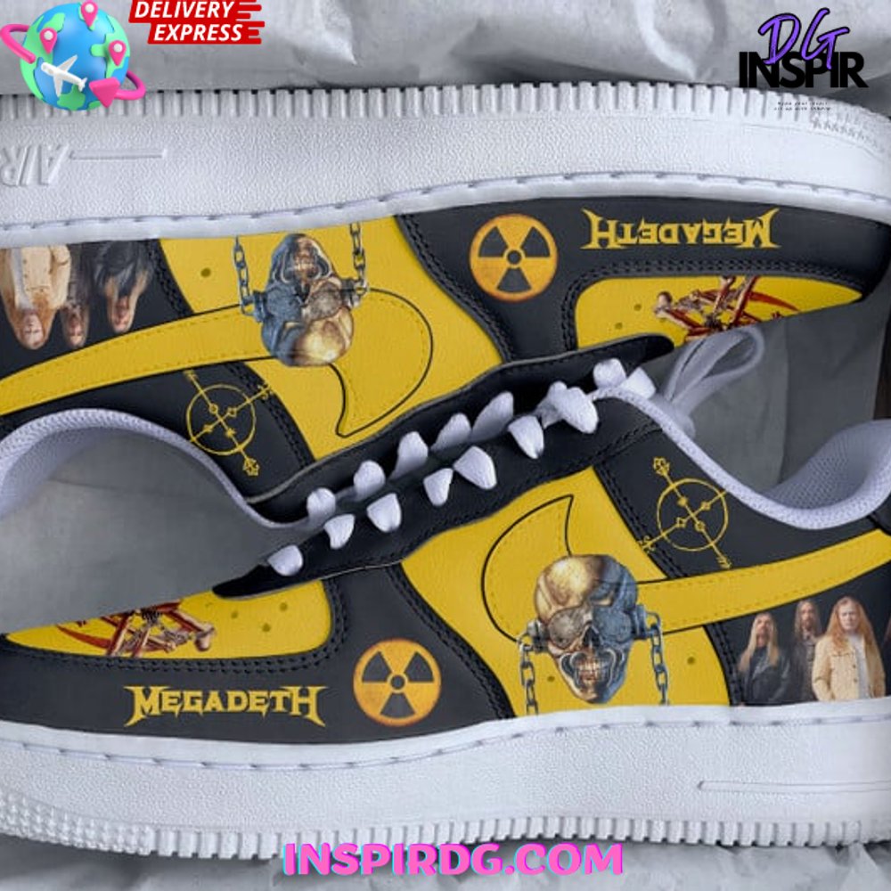 Ideafootwear Megadeth Air Low-Top Sneakers Shoes For Men And Women 4