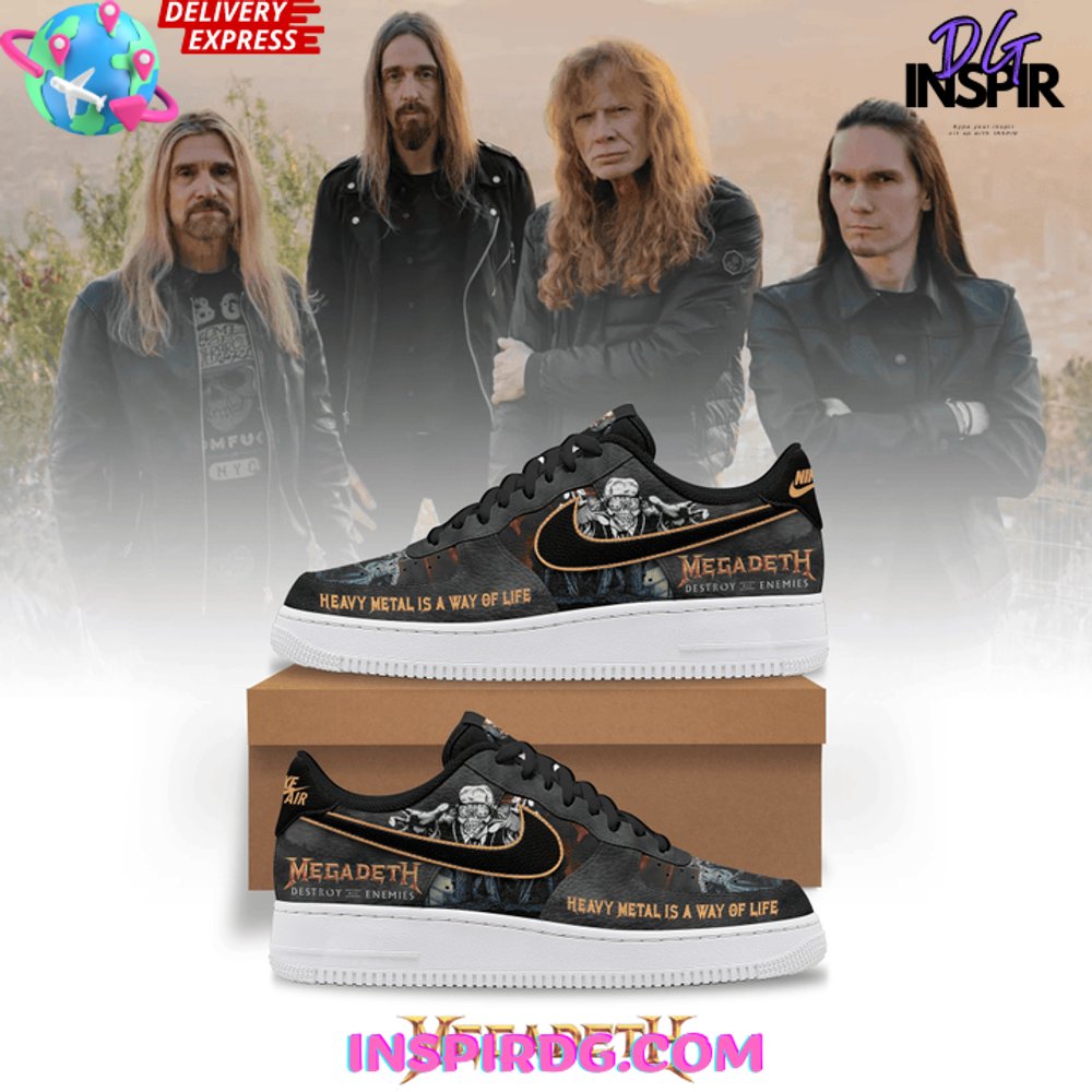 Ideafootwear Megadeth Air Low-Top Sneakers Shoes For Men And Women 5