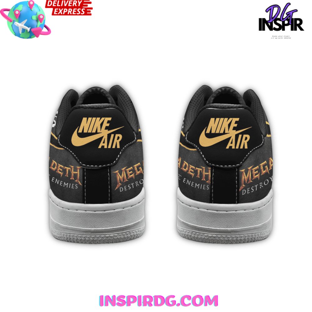 Ideafootwear Megadeth Air Low-Top Sneakers Shoes For Men And Women 5