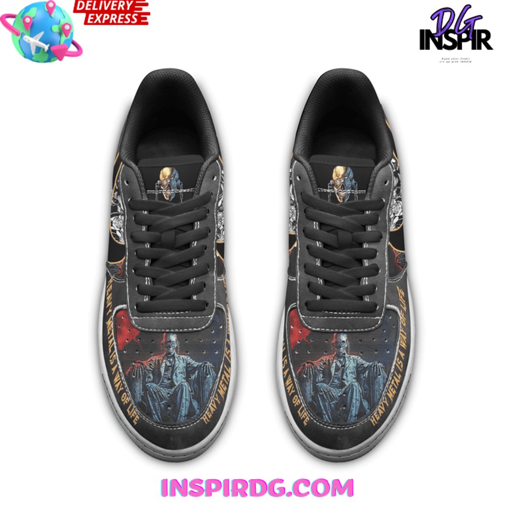 Ideafootwear Megadeth Air Low-Top Sneakers Shoes For Men And Women 5
