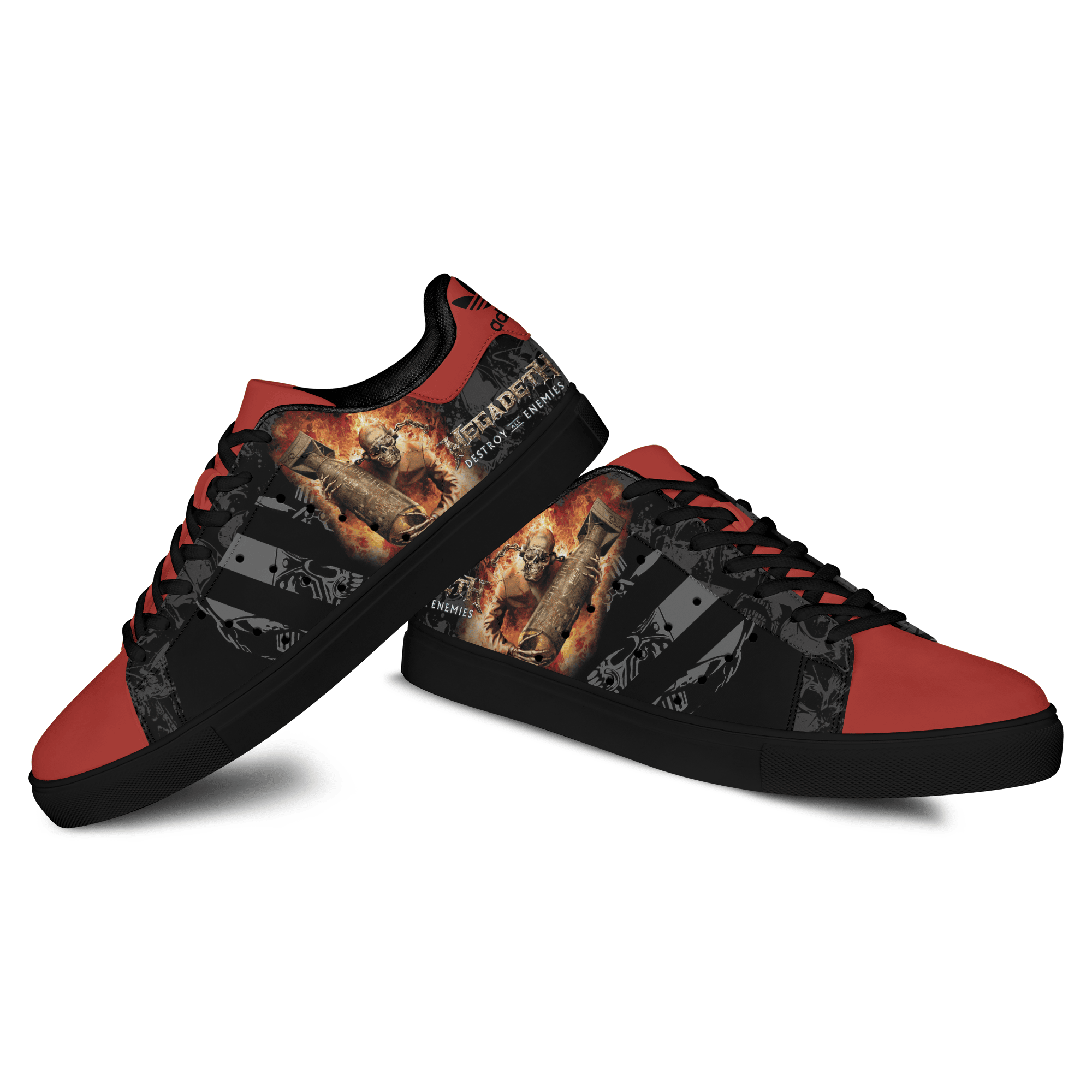 Ideafootwear Megadeth Skate Stan Shoes Sneakes For Men And Women  1