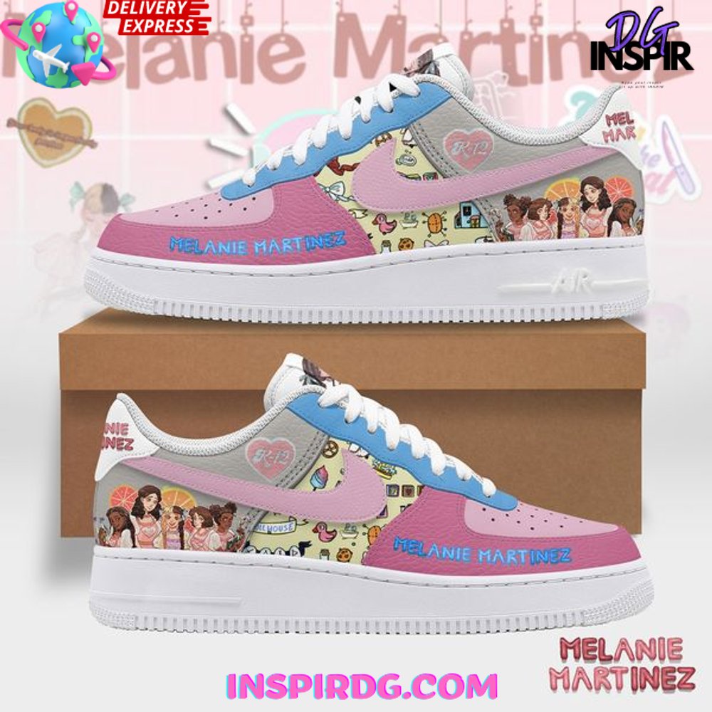 Ideafootwear Melanie Martinez Air Low-Top Sneakers Shoes For Men And Women 4