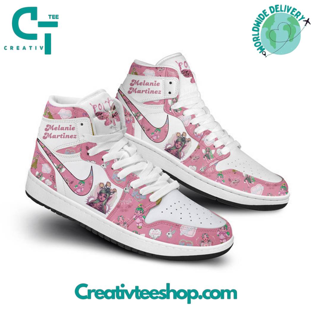 Ideafootwear Melanie Martinez Pink AJ1 High Sneakers Shoes For Men And Women 1