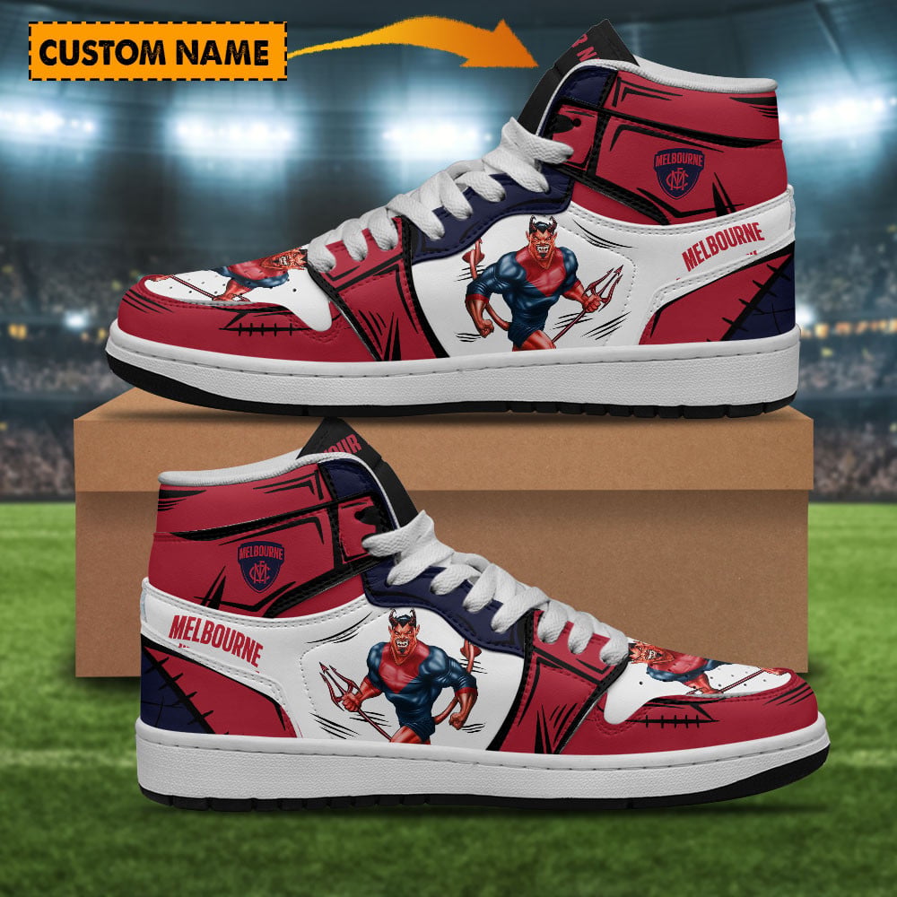 Ideafootwear Melbourne city fc AJ1 High Sneakers Shoes For Men And Women 1