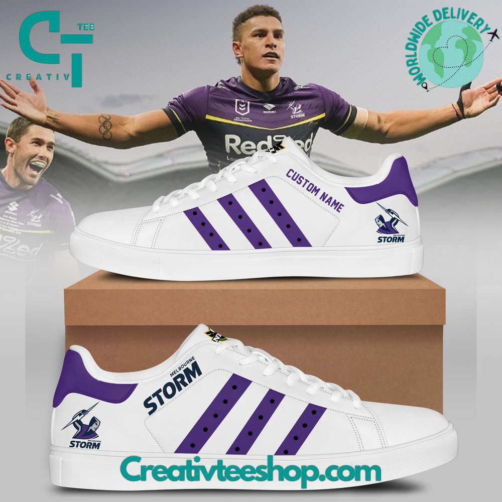 Ideafootwear Melbourne Storm Skate Stan Shoes Sneakes For Men And Women 2