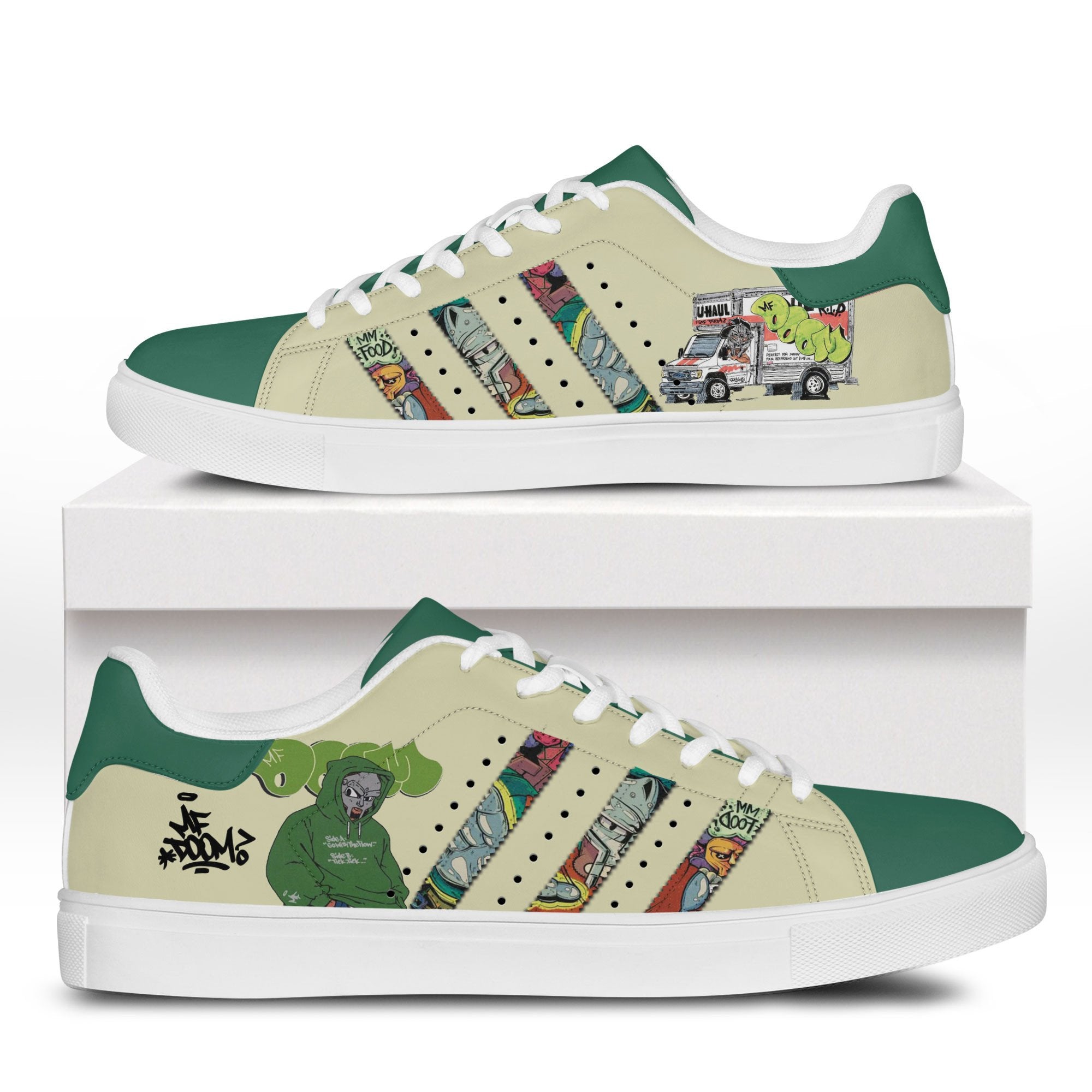 Ideafootwear MF Doom Skate Stan Shoes Sneakes For Men And Women 1