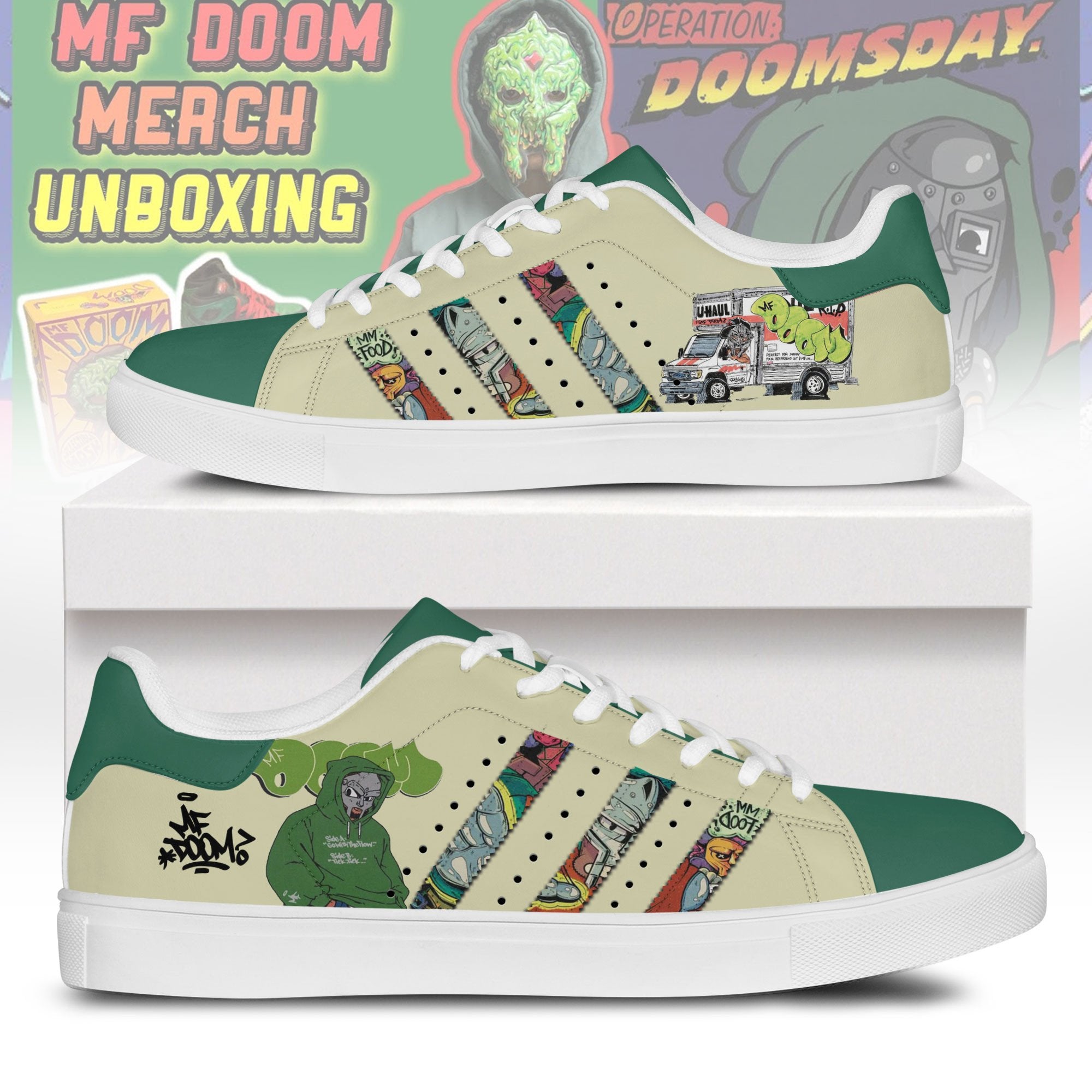 Ideafootwear MF Doom Skate Stan Shoes Sneakes For Men And Women 1