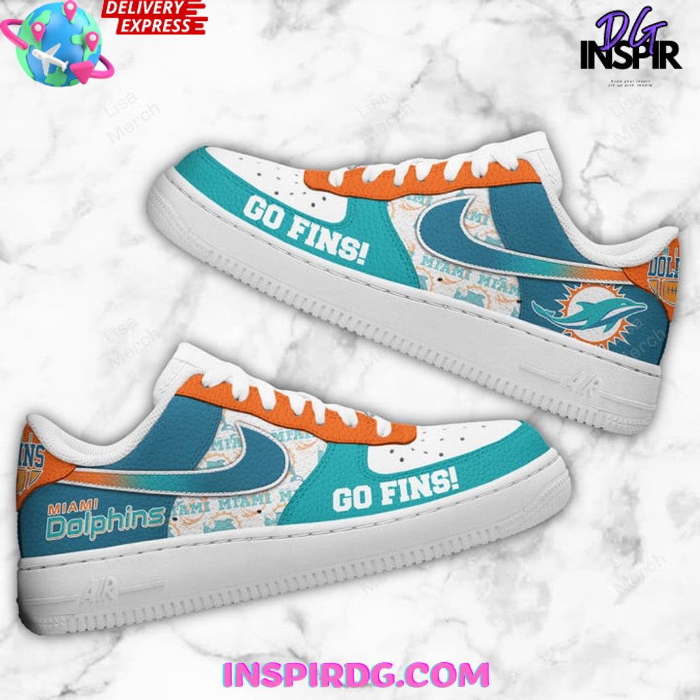 Ideafootwear Miami Dolphins Air Low-Top Sneakers Shoes For Men And Women 7