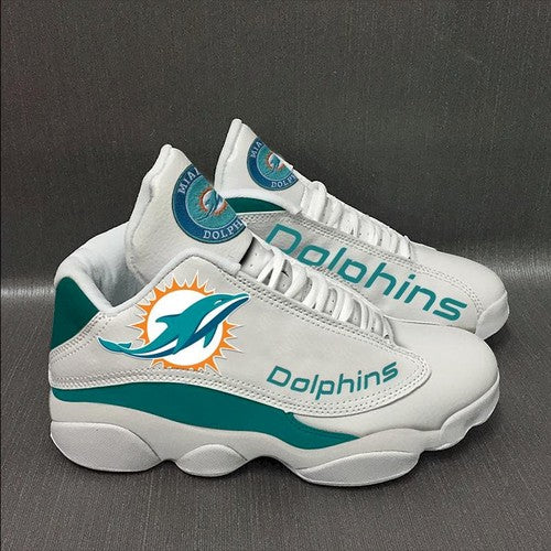 Ideafootwear Miami Dolphins AJ13 Sneakers Shoes For Men And Women 29