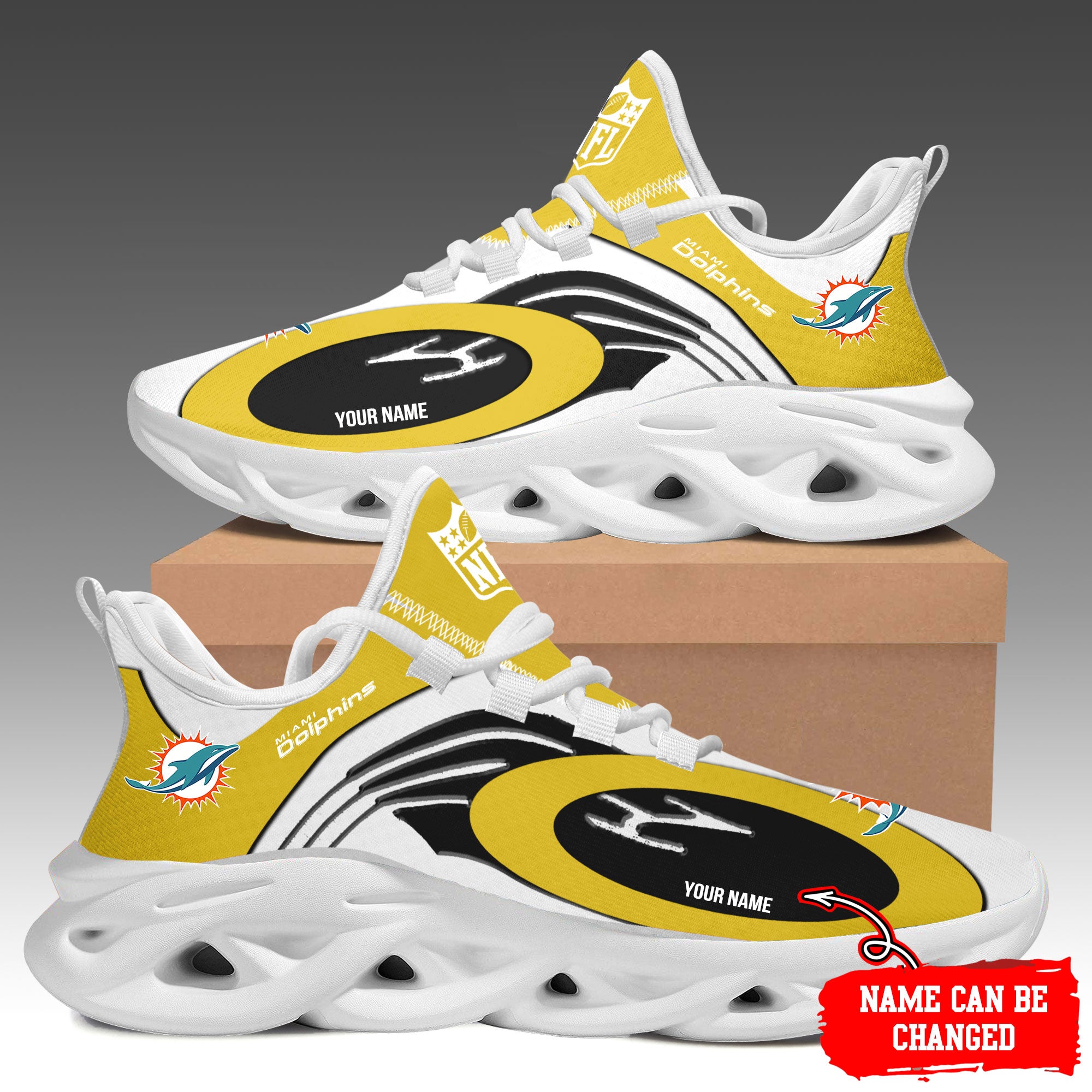 Ideafootwear Miami Dolphins Max Soul Shoes Sneakers For Men And Women 19