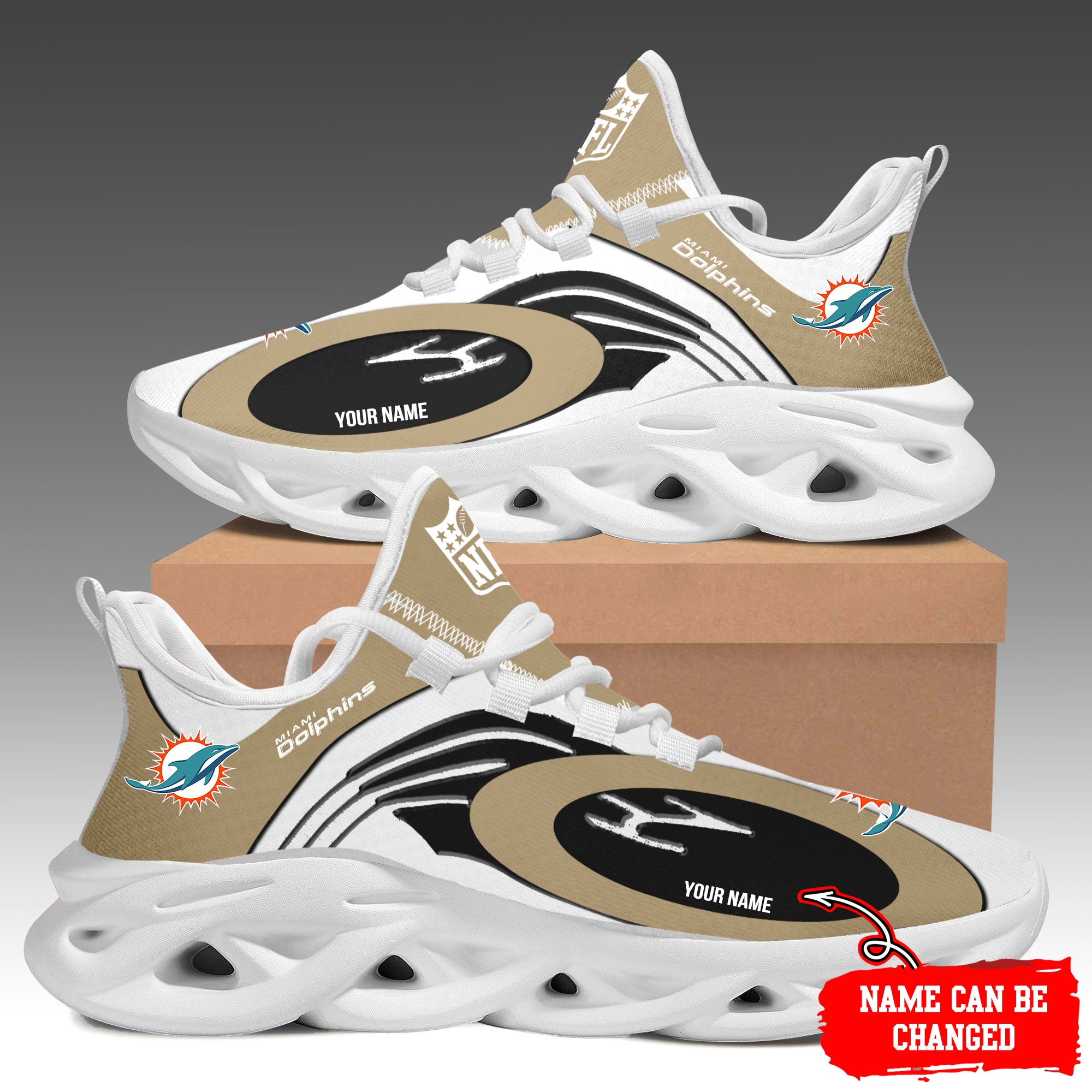 Ideafootwear Miami Dolphins Max Soul Shoes Sneakers For Men And Women 23