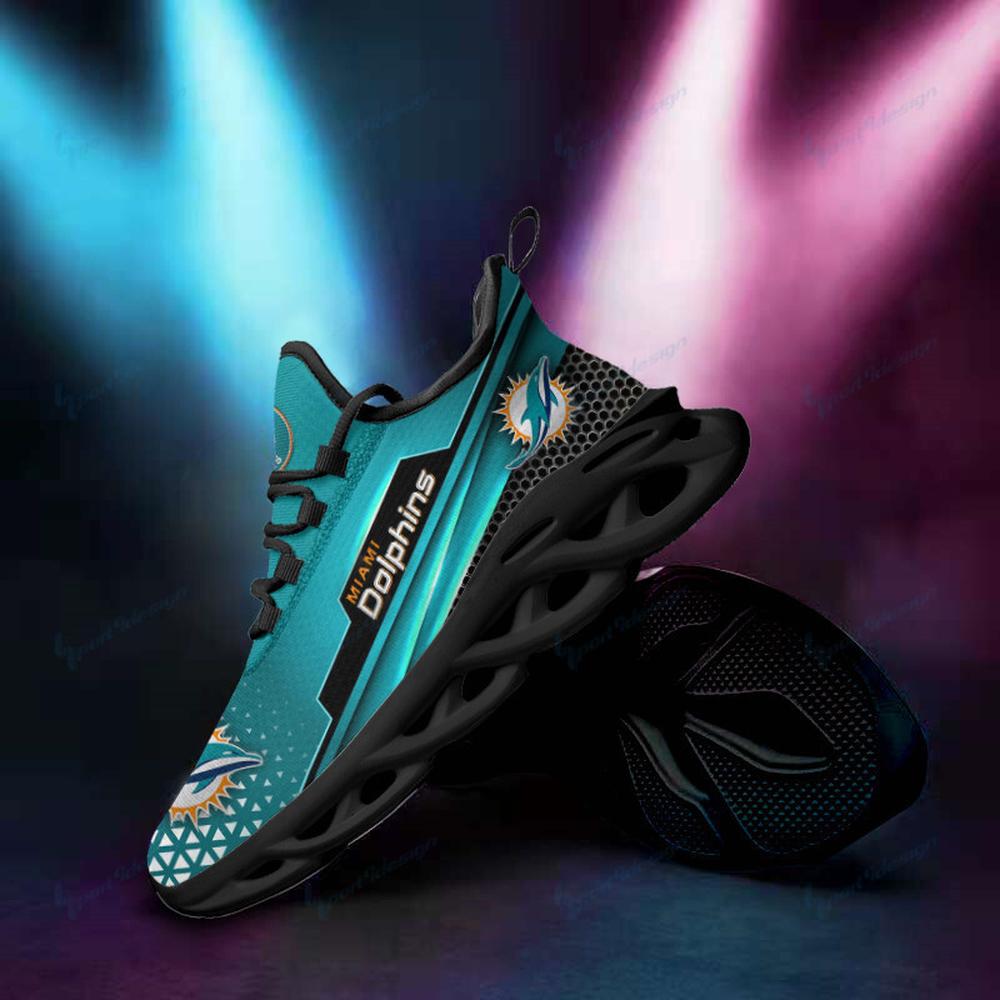 Ideafootwear Miami Dolphins Max Soul Shoes Sneakers For Men And Women 14