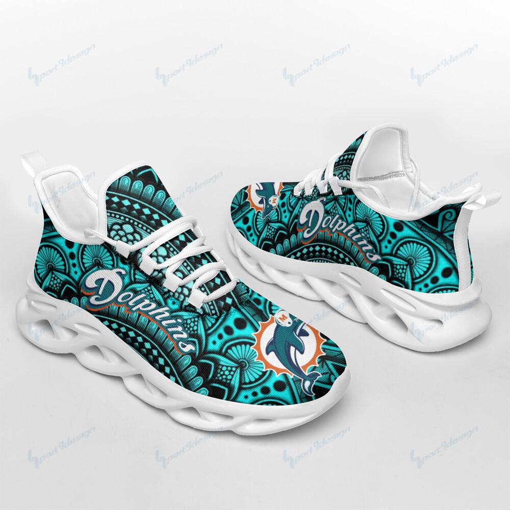 Ideafootwear Miami Dolphins Max Soul Shoes Sneakers For Men And Women 11