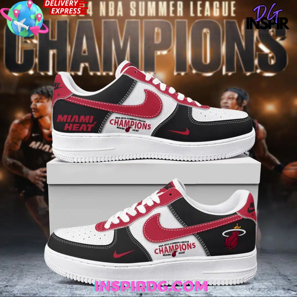 Ideafootwear Miami Heat Air Low-Top Sneakers Shoes For Men And Women 1