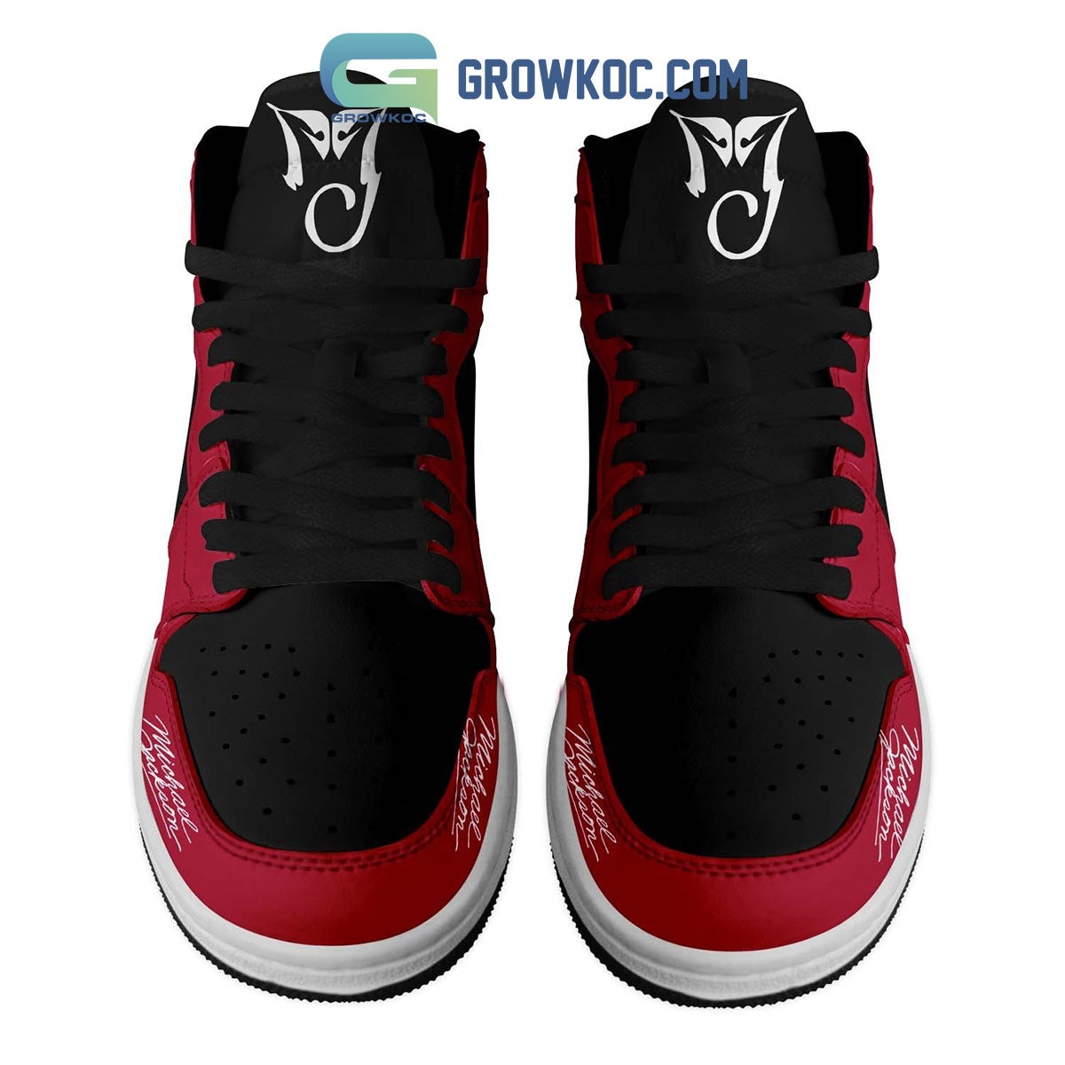 Ideafootwear Michael Jackson AJ1 High Sneakers Shoes For Men And Women 3