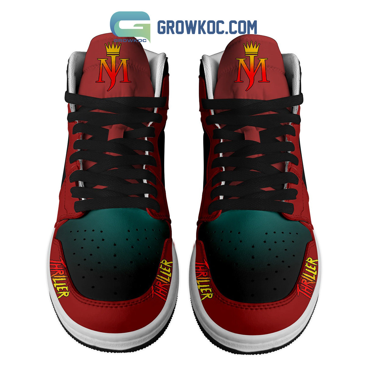 Ideafootwear Michael Jackson AJ1 High Sneakers Shoes For Men And Women 2