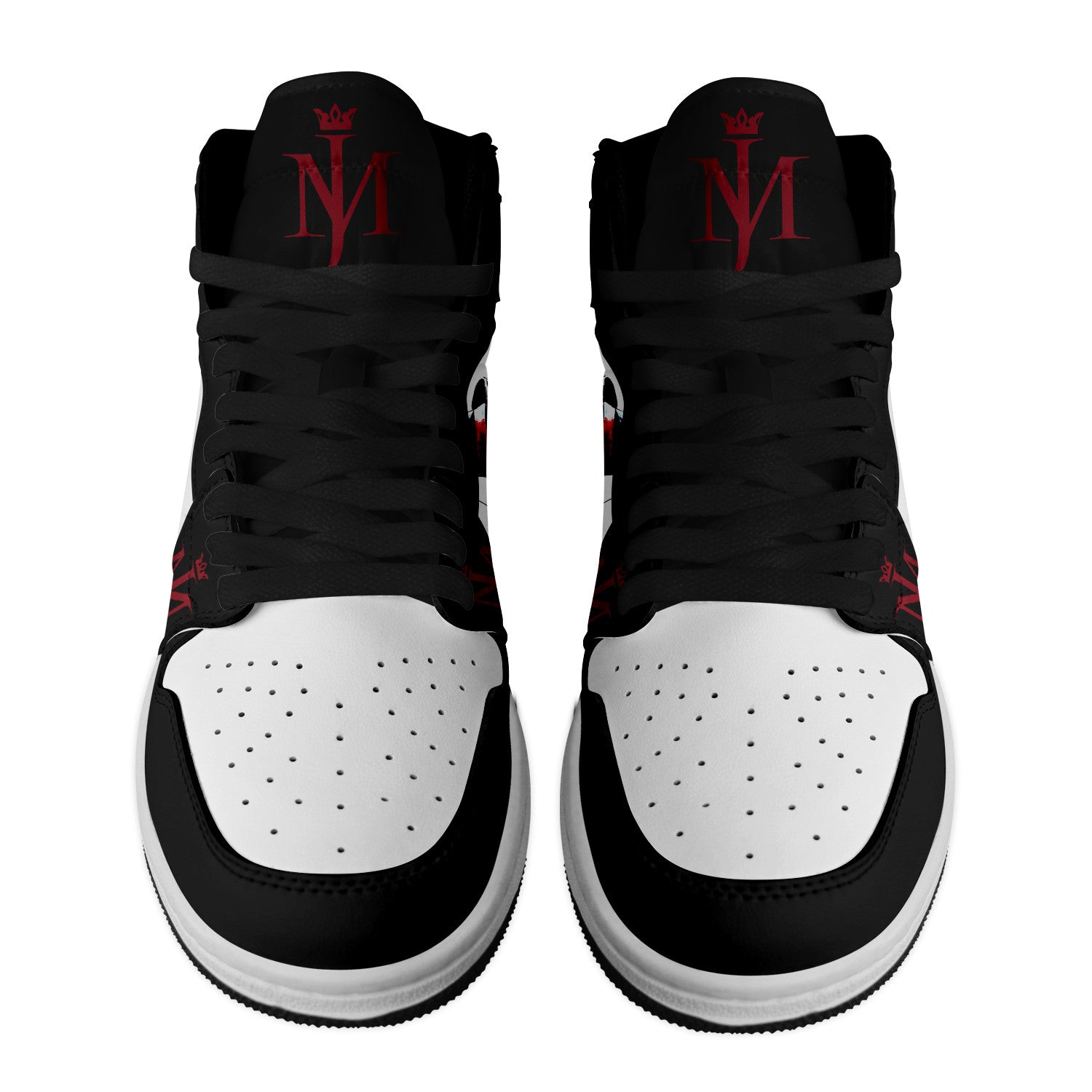 Ideafootwear Michael Jackson AJ1 High Sneakers Shoes For Men And Women 7