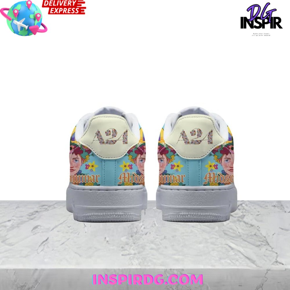 Ideafootwear Midsommar Floral Air Low-Top Sneakers Shoes For Men And Women 1