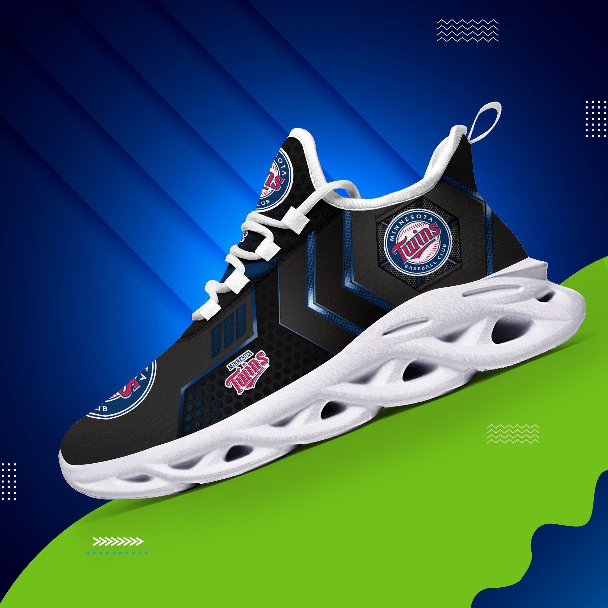 Ideafootwear Minnesota Twins Max Soul Shoes Sneakers For Men And Women 1