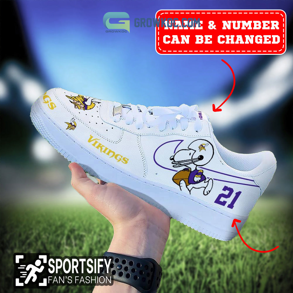 Ideafootwear Minnesota Vikings Air Low-Top Sneakers Shoes For Men And Women 1