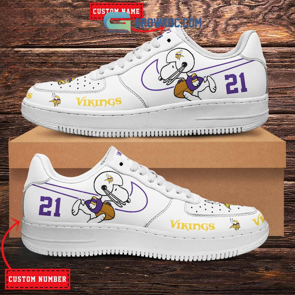 Ideafootwear Minnesota Vikings Air Low-Top Sneakers Shoes For Men And Women 1