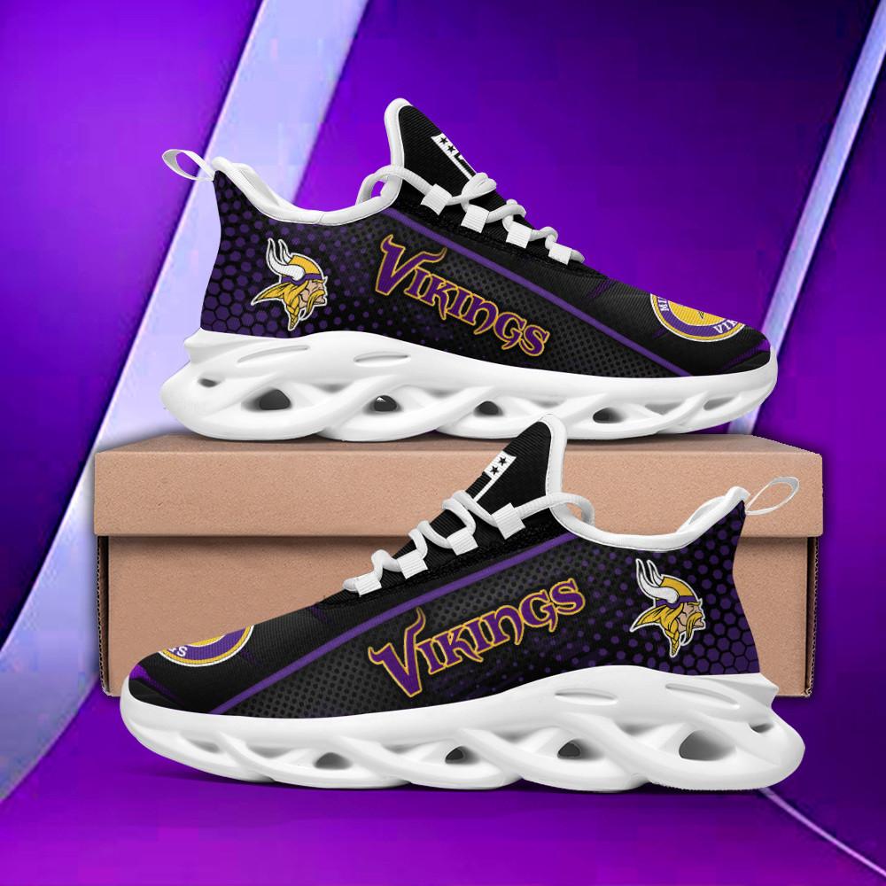 Ideafootwear Minnesota Vikings Max Soul Shoes Sneakers For Men And Women 4