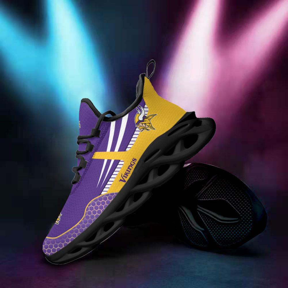 Ideafootwear Minnesota Vikings Max Soul Shoes Sneakers For Men And Women 19