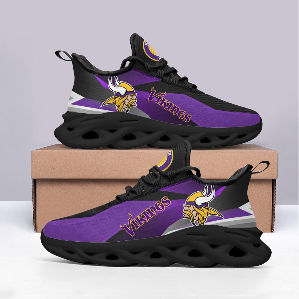Ideafootwear Minnesota Vikings Max Soul Shoes Sneakers For Men And Women 2