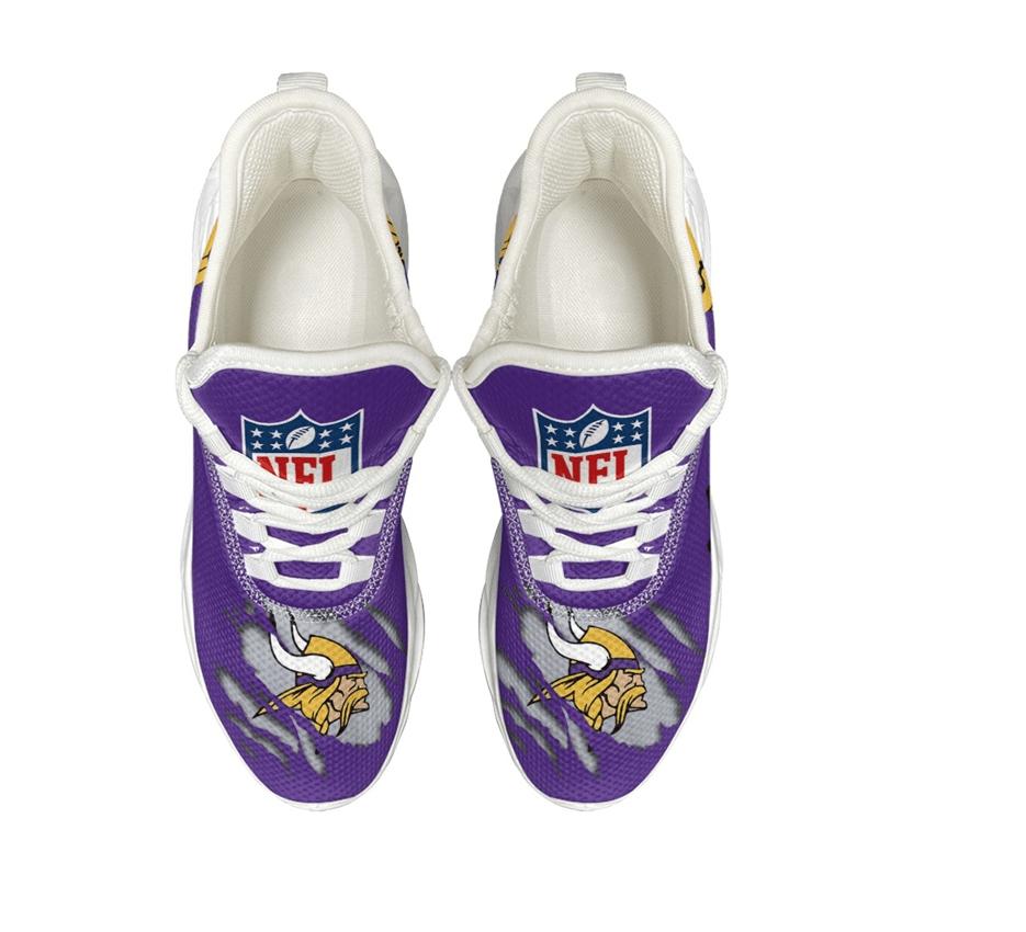 Ideafootwear Minnesota Vikings Max Soul Shoes Sneakers For Men And Women 20