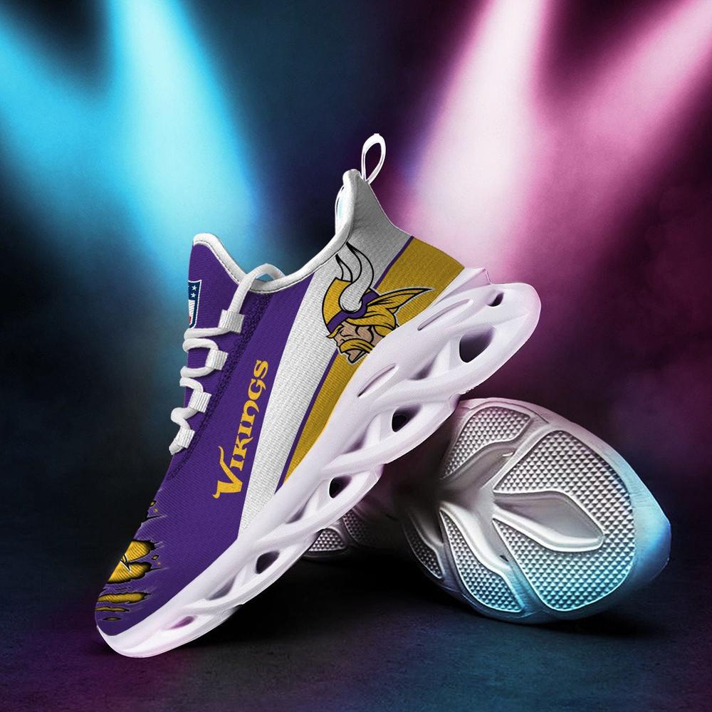 Ideafootwear Minnesota Vikings Max Soul Shoes Sneakers For Men And Women 3