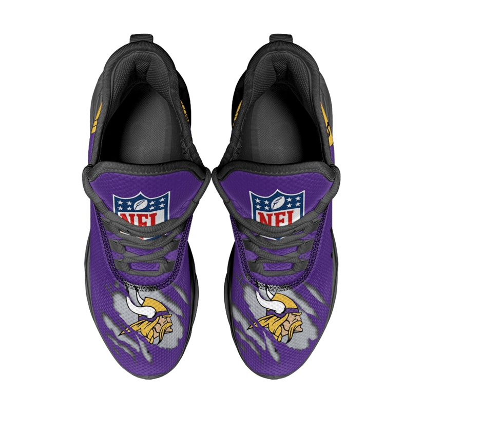 Ideafootwear Minnesota Vikings Max Soul Shoes Sneakers For Men And Women 20