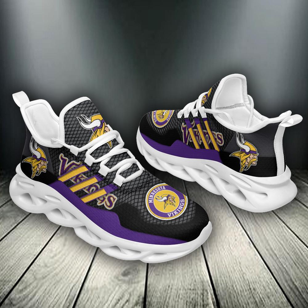 Ideafootwear Minnesota Vikings Max Soul Shoes Sneakers For Men And Women 1