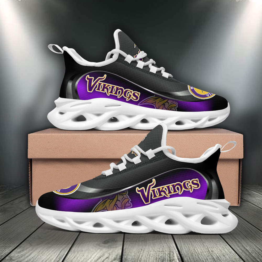 Ideafootwear Minnesota Vikings Max Soul Shoes Sneakers For Men And Women 16