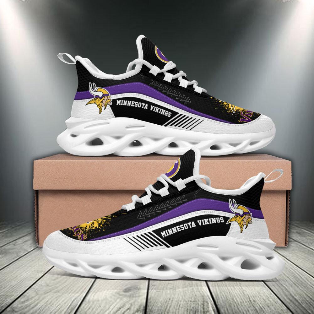 Ideafootwear Minnesota Vikings Max Soul Shoes Sneakers For Men And Women 13
