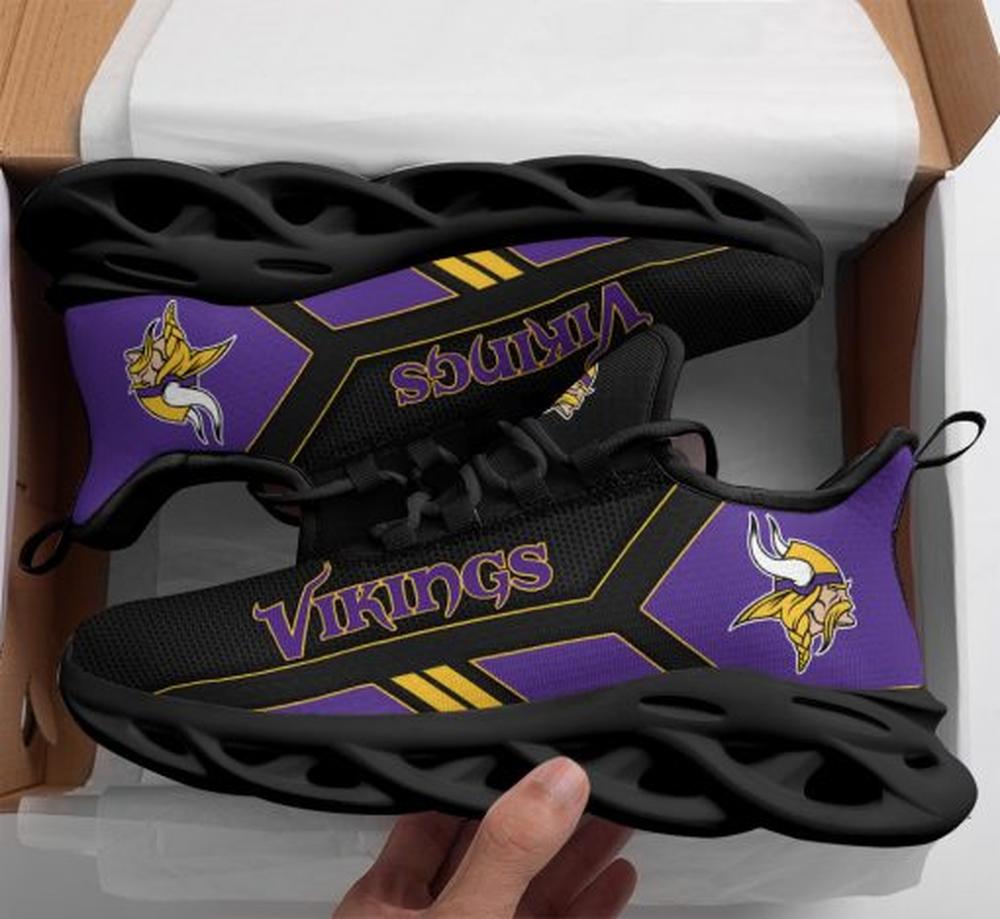 Ideafootwear Minnesota Vikings Max Soul Shoes Sneakers For Men And Women 14