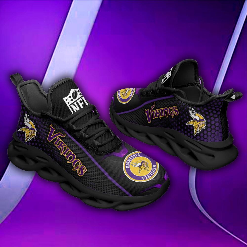 Ideafootwear Minnesota Vikings Max Soul Shoes Sneakers For Men And Women 4