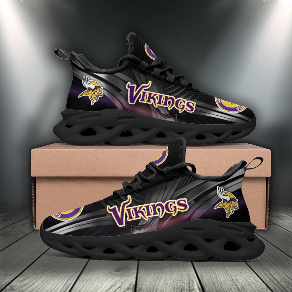 Ideafootwear Minnesota Vikings Max Soul Shoes Sneakers For Men And Women 9