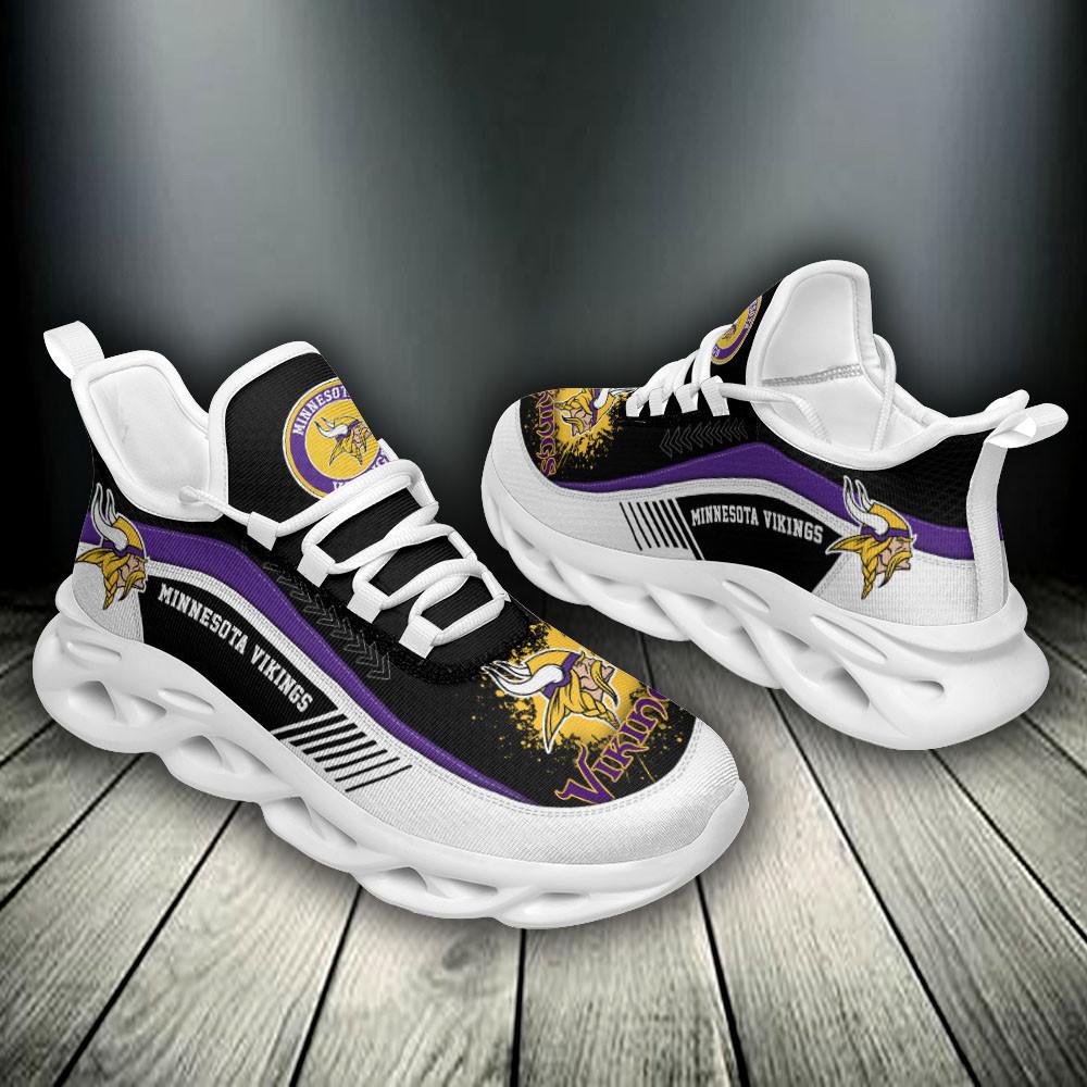 Ideafootwear Minnesota Vikings Max Soul Shoes Sneakers For Men And Women 13