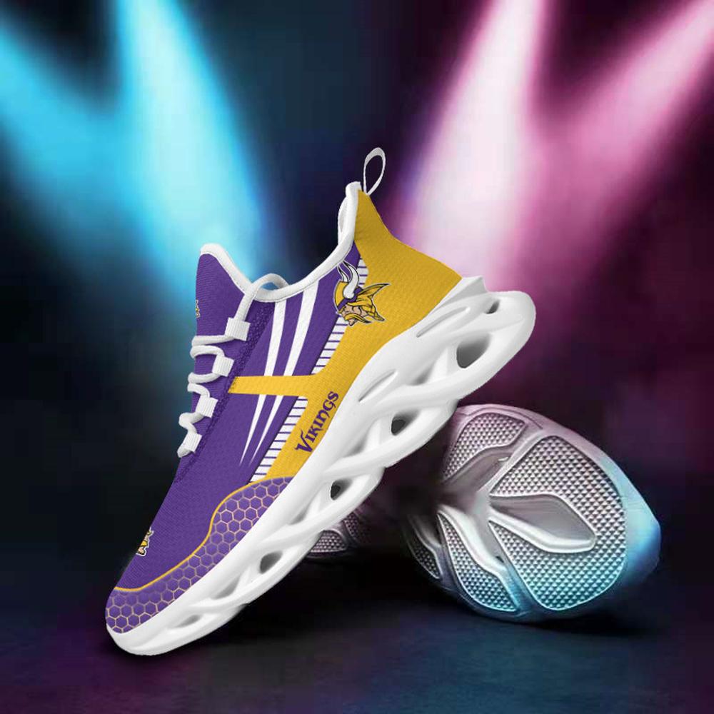 Ideafootwear Minnesota Vikings Max Soul Shoes Sneakers For Men And Women 19