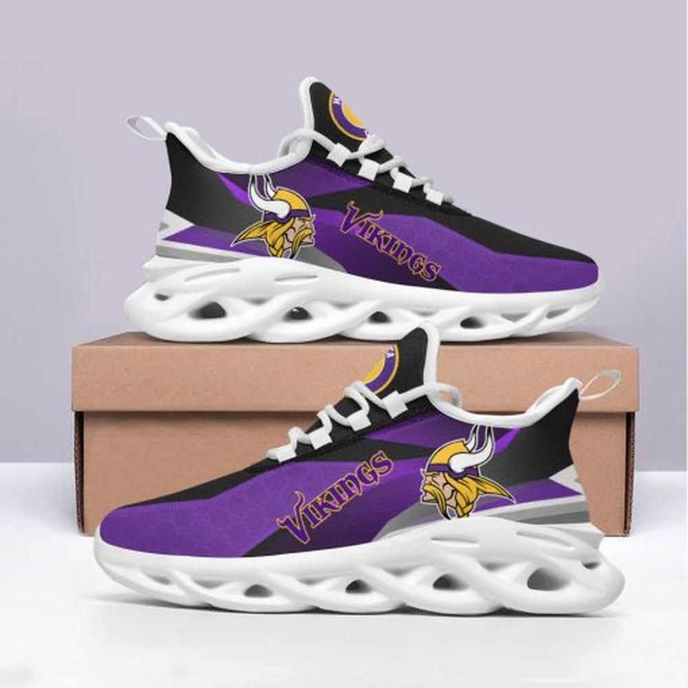 Ideafootwear Minnesota Vikings Max Soul Shoes Sneakers For Men And Women 2