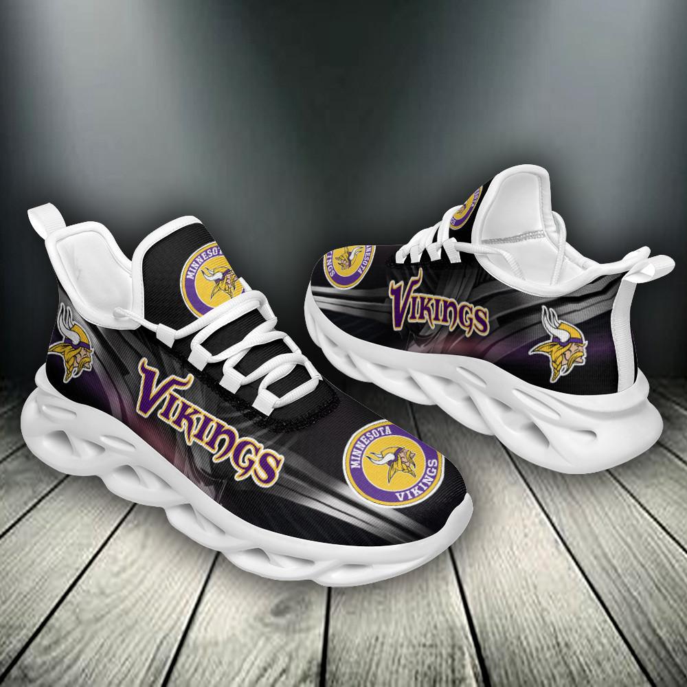 Ideafootwear Minnesota Vikings Max Soul Shoes Sneakers For Men And Women 9