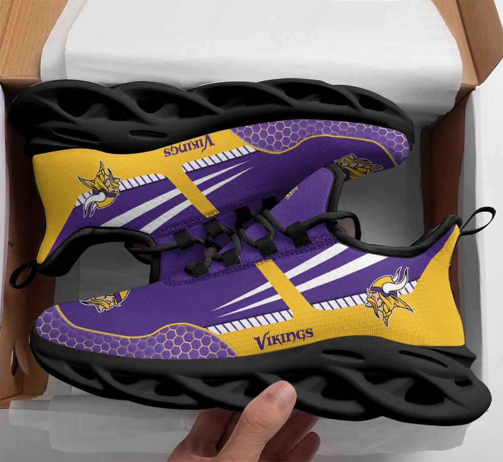 Ideafootwear Minnesota Vikings Max Soul Shoes Sneakers For Men And Women 19